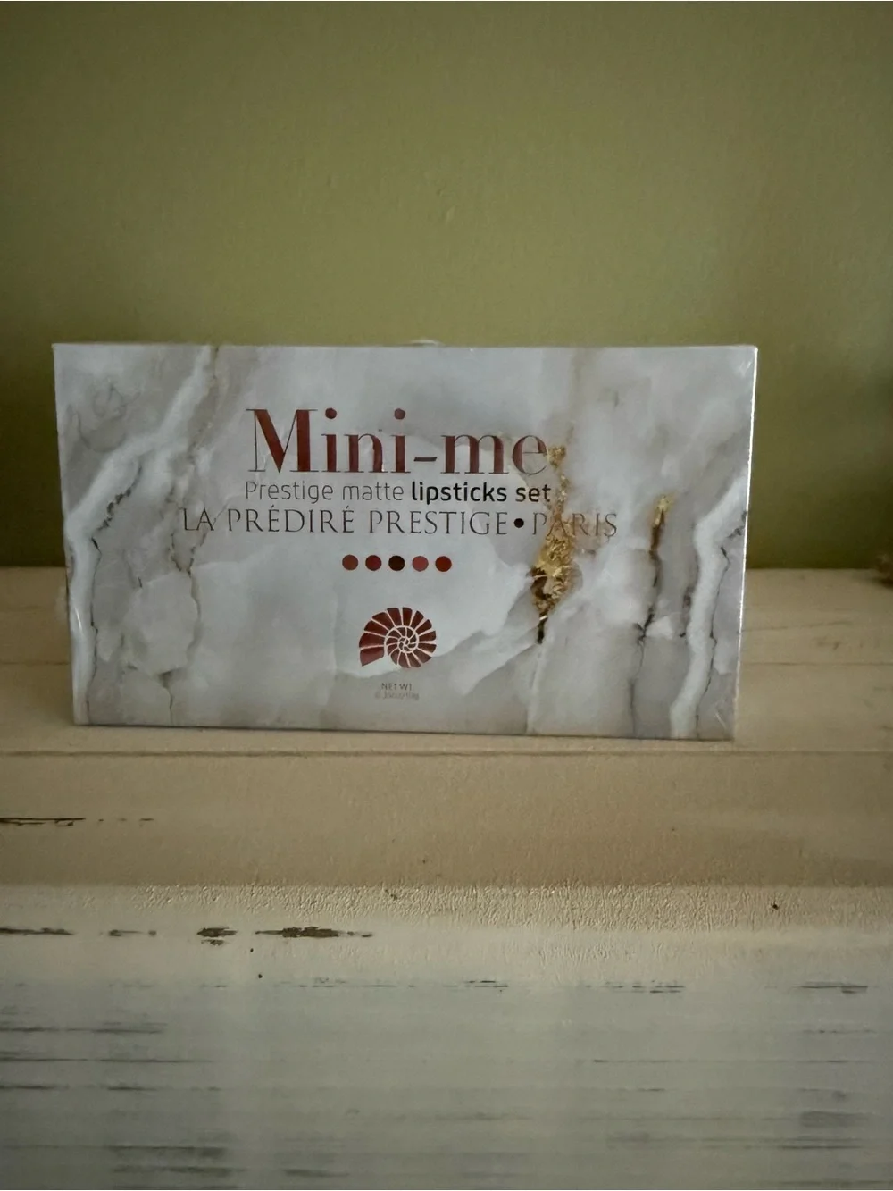 Mini-me is Predire Prestige Matte Lipsticks Set - Marble & Rose Gold